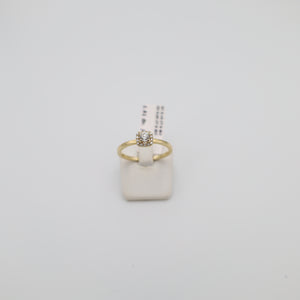 Ring Nr. 022, D.1 0.16ct G SI.1 D.2 0.05 ct G SI 1