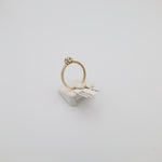 Lade das Bild in den Galerie-Viewer, Ring Nr. 022, D.1 0.16ct G SI.1 D.2 0.05 ct G SI 1
