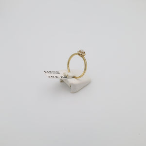 Ring Nr. 022, D.1 0.16ct G SI.1 D.2 0.05 ct G SI 1