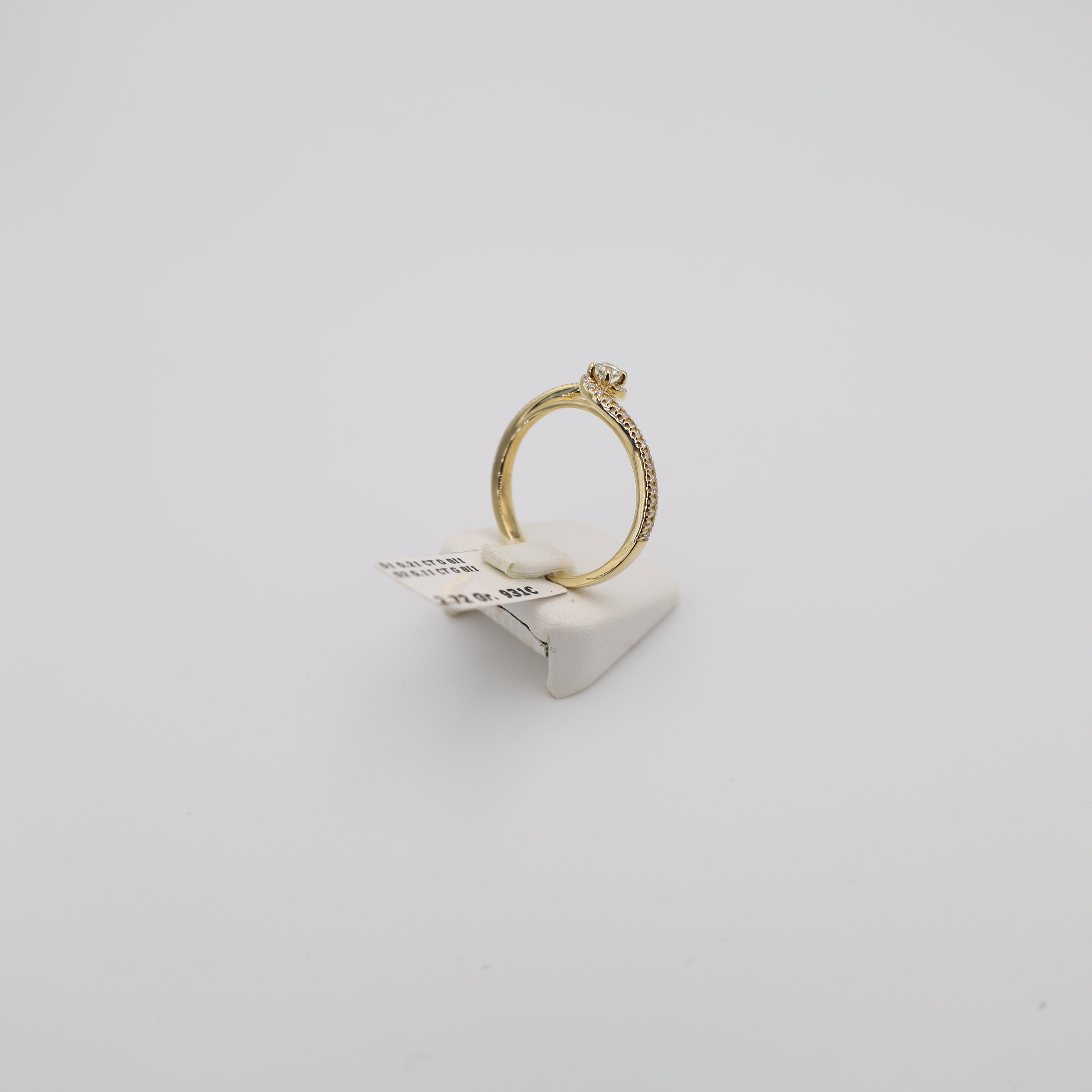 Ring Nr. 023, D.1 0.21 ct .G SI 1 D.2 0.11ct G SI 1