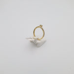 Lade das Bild in den Galerie-Viewer, Ring Nr. 023, D.1 0.21 ct .G SI 1 D.2 0.11ct G SI 1
