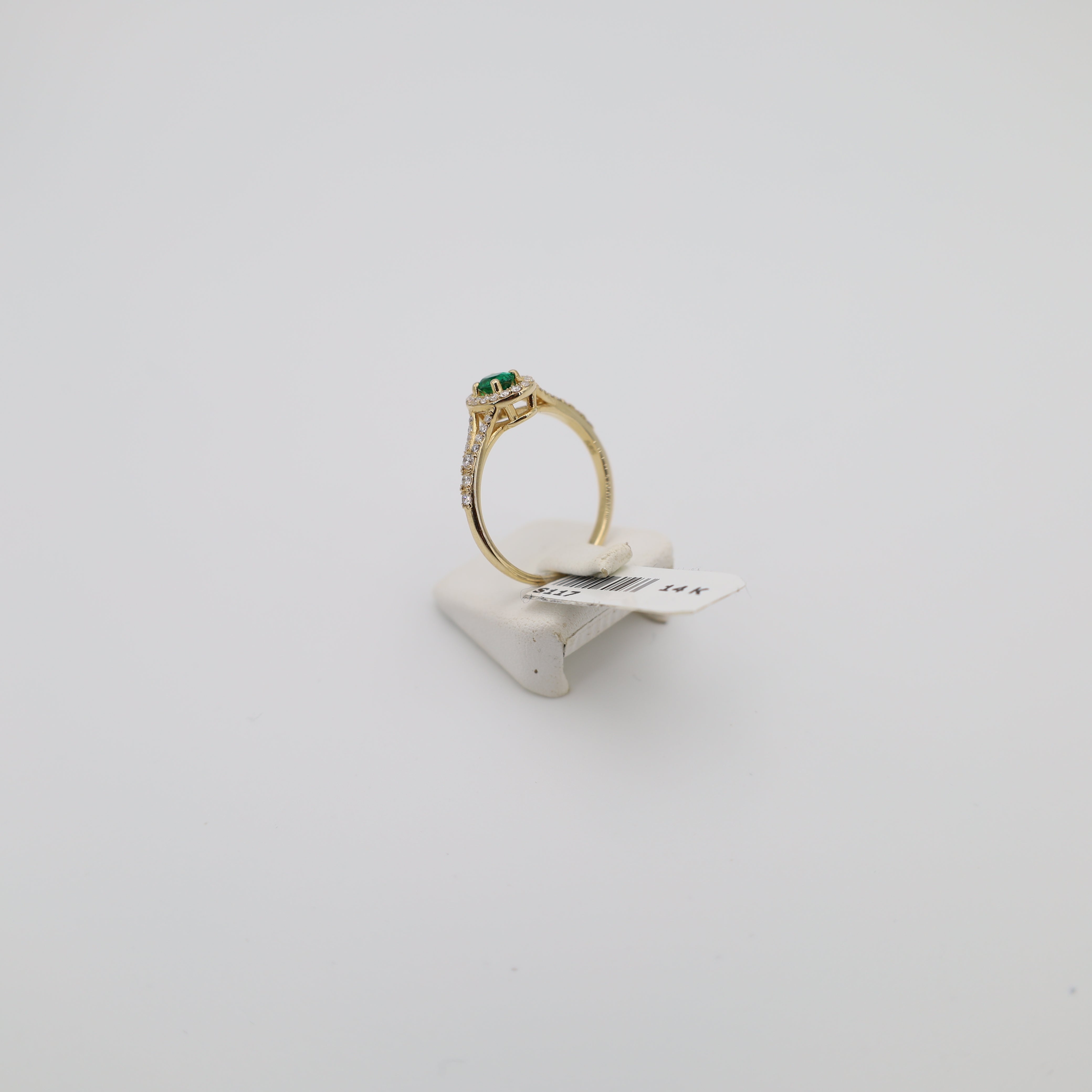 Ring Nr. 004, EM.022.ct Color.G Diamant.0.27ct Reinheit.VS-SI