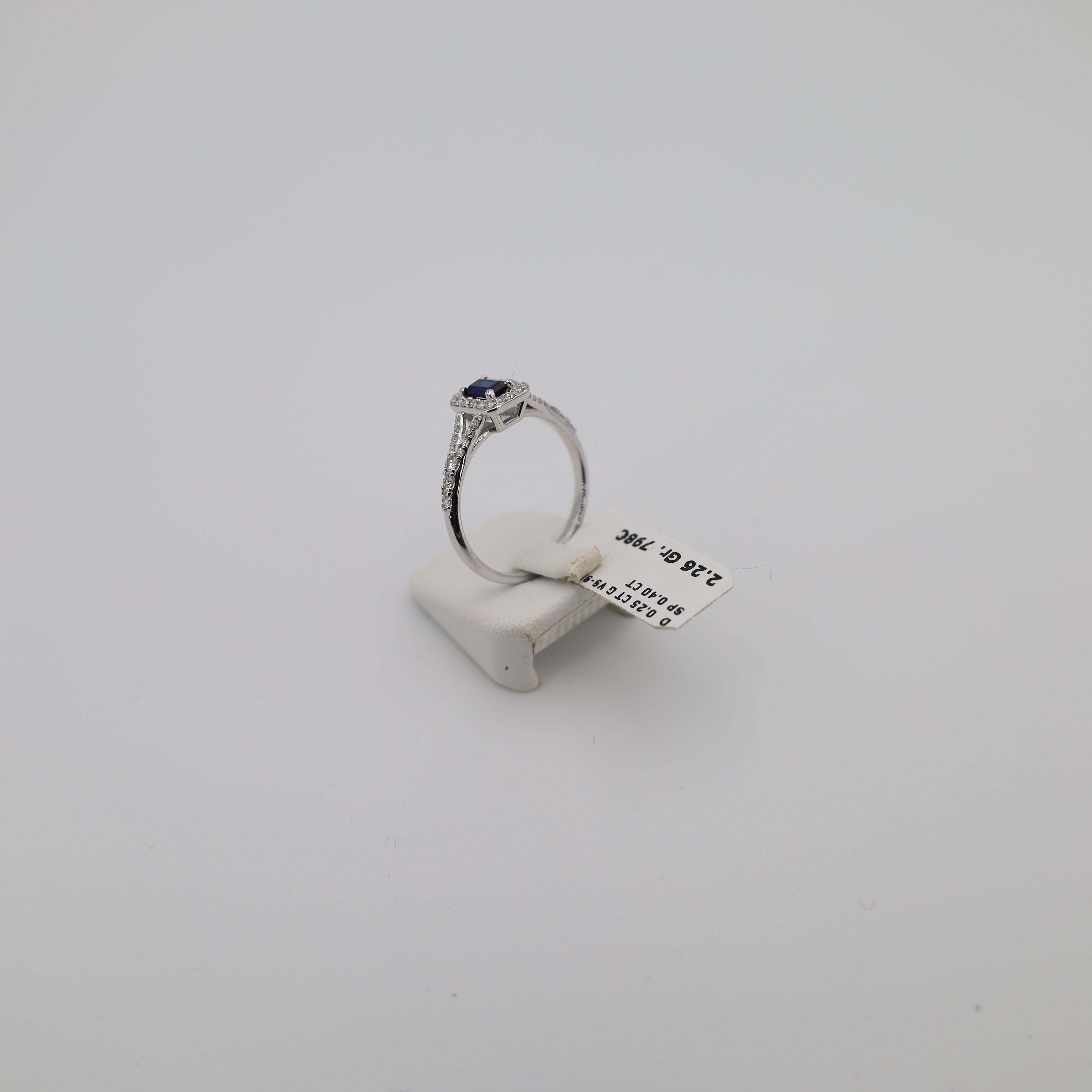 Ring Nr. 067 D. 0.25ct G.  VS-SI SP. 0.40