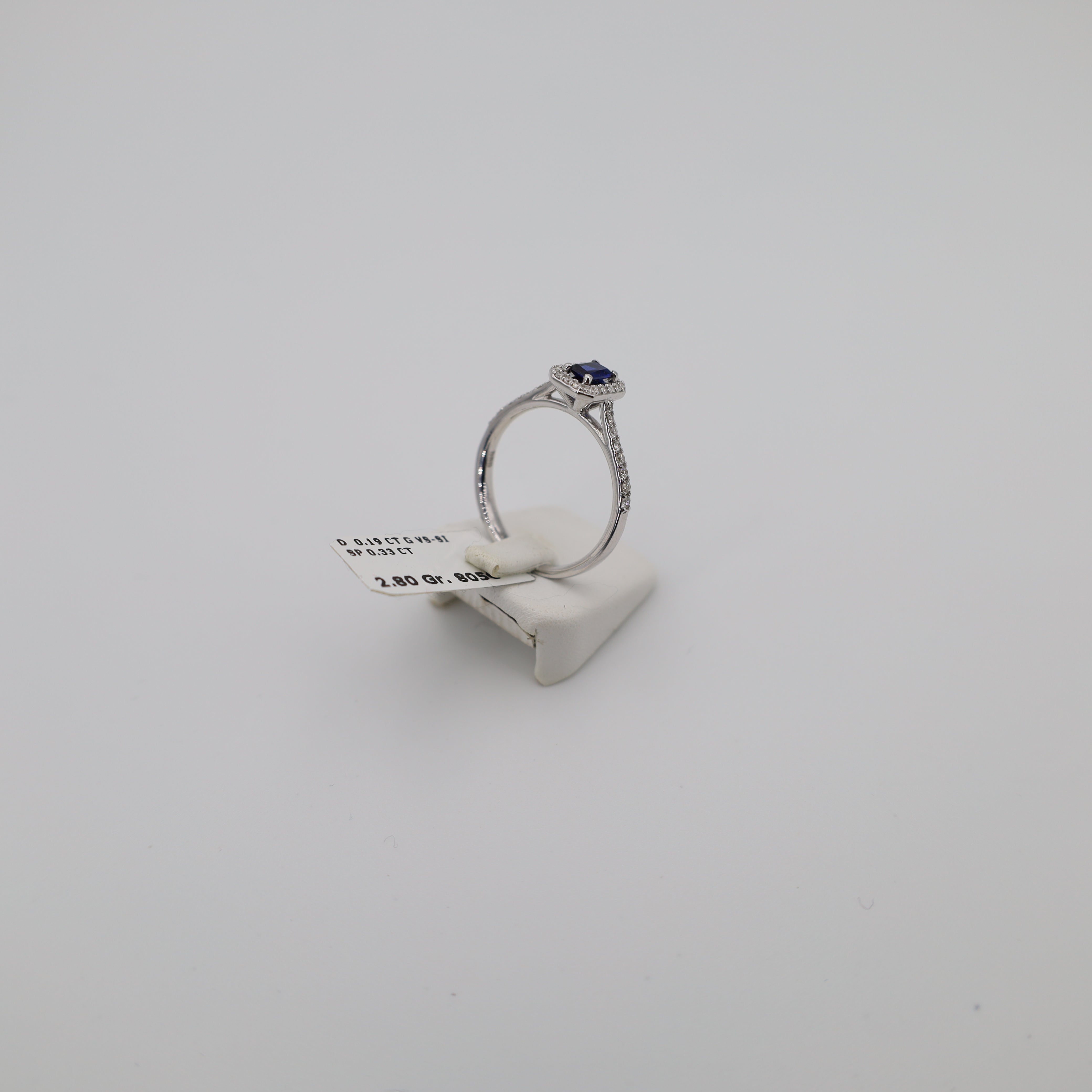 Ring Nr. 068 D. 0.19ct  G.  VS-SI SP. 0.33ct