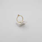 Lade das Bild in den Galerie-Viewer, Ring Nr. 018, D-1:    0.15 ct Reinheit..SI.1 D-2..0.10.ct Reinheit..SI-1
